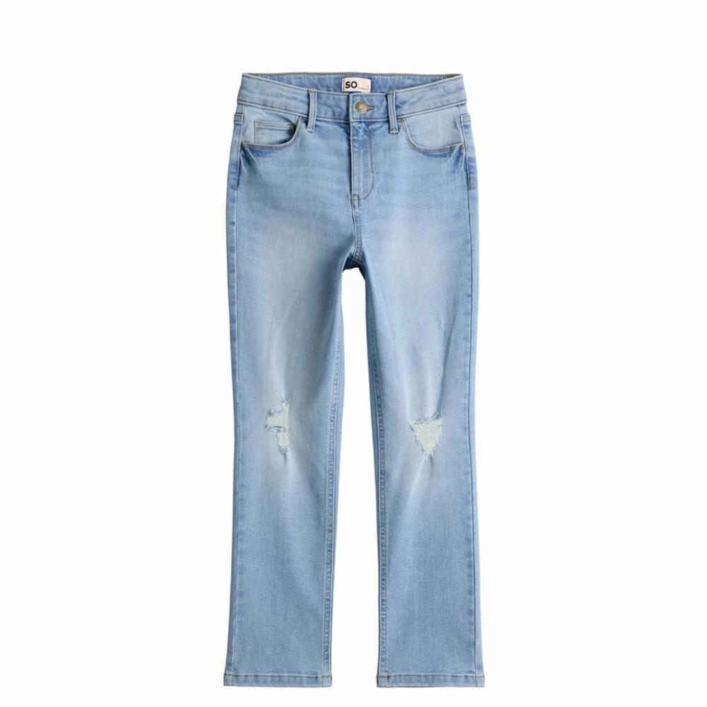 SO Goods for Life Girls‎ Straight Leg Ankle Jeans, Size 6